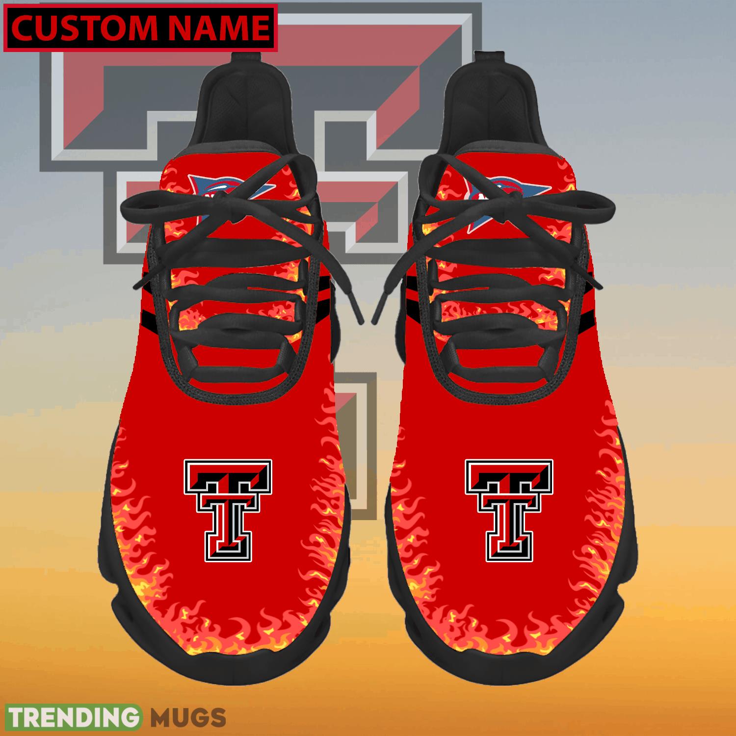 Personalized NCAA Texas Tech Red Raiders Logo New Style Max Soul Shoes For Fans - NCAA Texas Tech Red Raiders Logo Love Personalized Max Soul Shoes Photo 1 Personalized NCAA Texas Tech Red Raiders Logo New Style Max Soul Shoes For Fans - NCAA Texas Tech Red Raiders Logo Love Personalized Max Soul Shoes Photo 1
