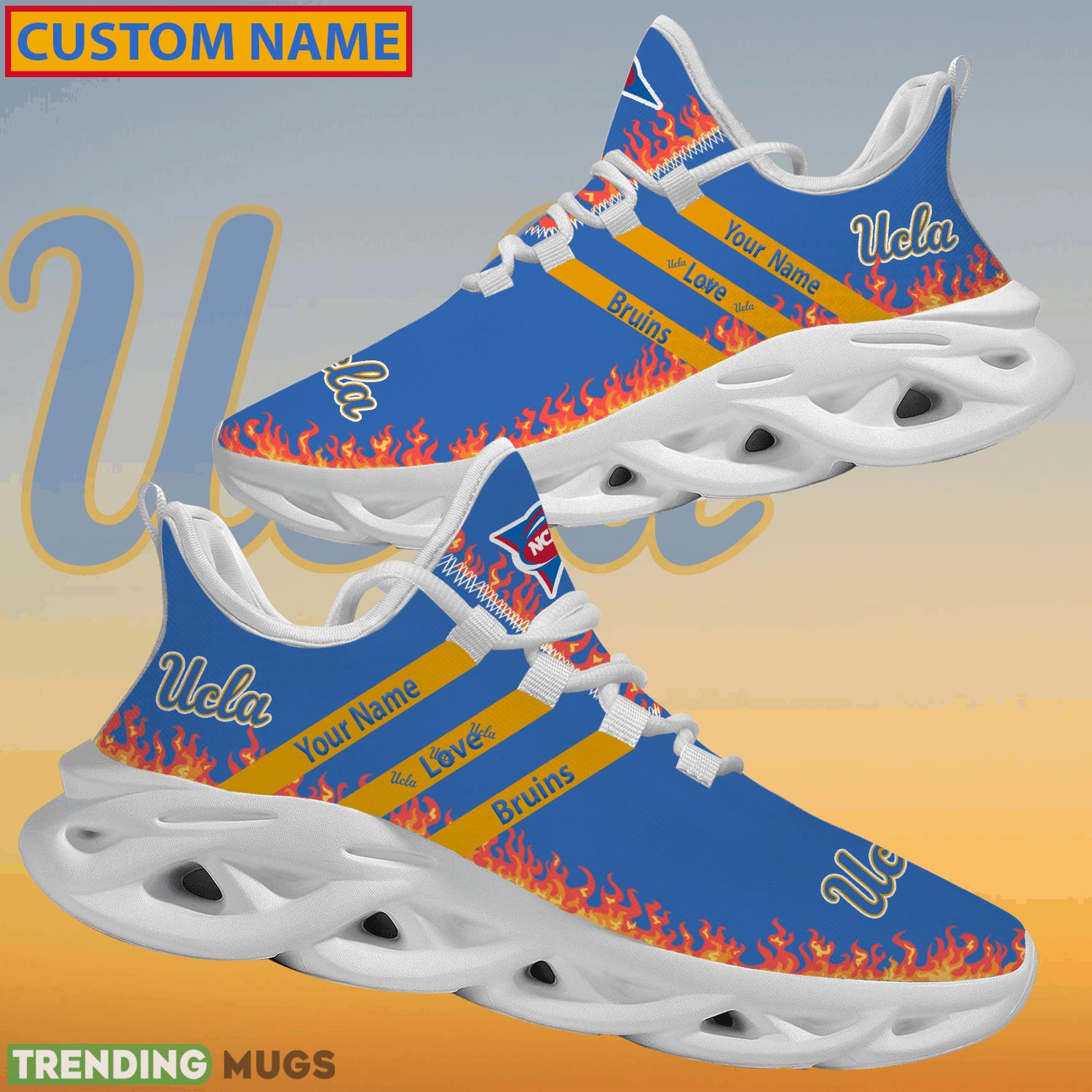 Personalized NCAA UCLA Bruins Logo New Style Max Soul Shoes For Men And Women Max Soul Personalized NCAA UCLA Bruins Logo New Style Max Soul Shoes For Men And Women Max Soul