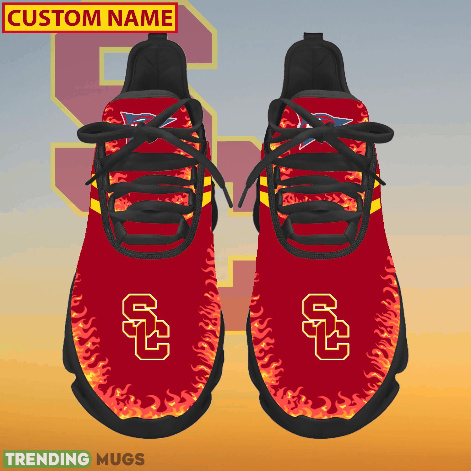 Personalized NCAA USC Trojans Logo New Style Max Soul Shoes For Men And Women - NCAA USC Trojans Logo Love Personalized Max Soul Shoes Photo 1 Personalized NCAA USC Trojans Logo New Style Max Soul Shoes For Men And Women - NCAA USC Trojans Logo Love Personalized Max Soul Shoes Photo 1