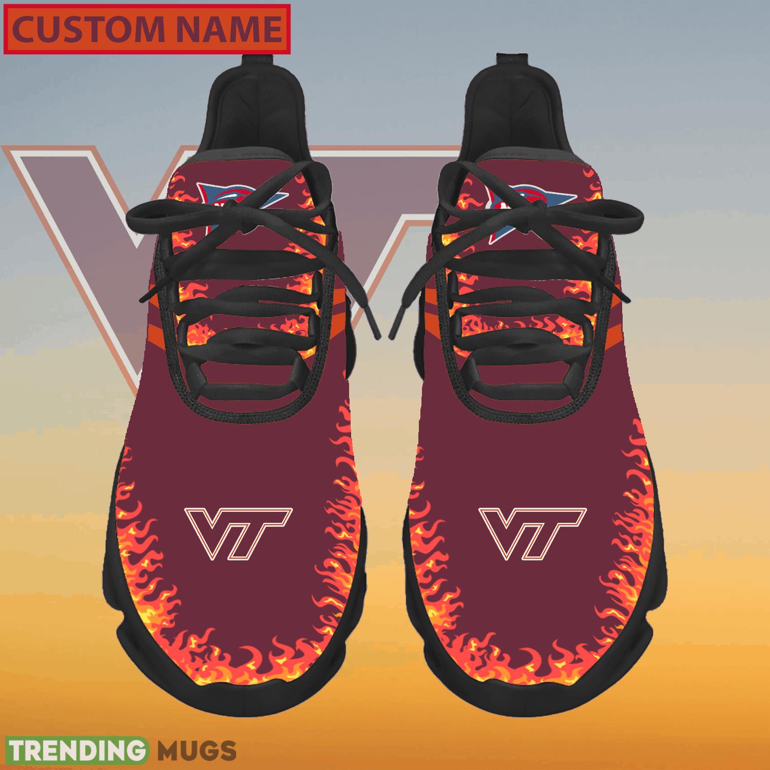 Personalized NCAA Virginia Tech Hokies Logo New Style Max Soul Shoes For Lover - NCAA Virginia Tech Hokies Logo Love Personalized Max Soul Shoes Photo 1 Personalized NCAA Virginia Tech Hokies Logo New Style Max Soul Shoes For Lover - NCAA Virginia Tech Hokies Logo Love Personalized Max Soul Shoes Photo 1