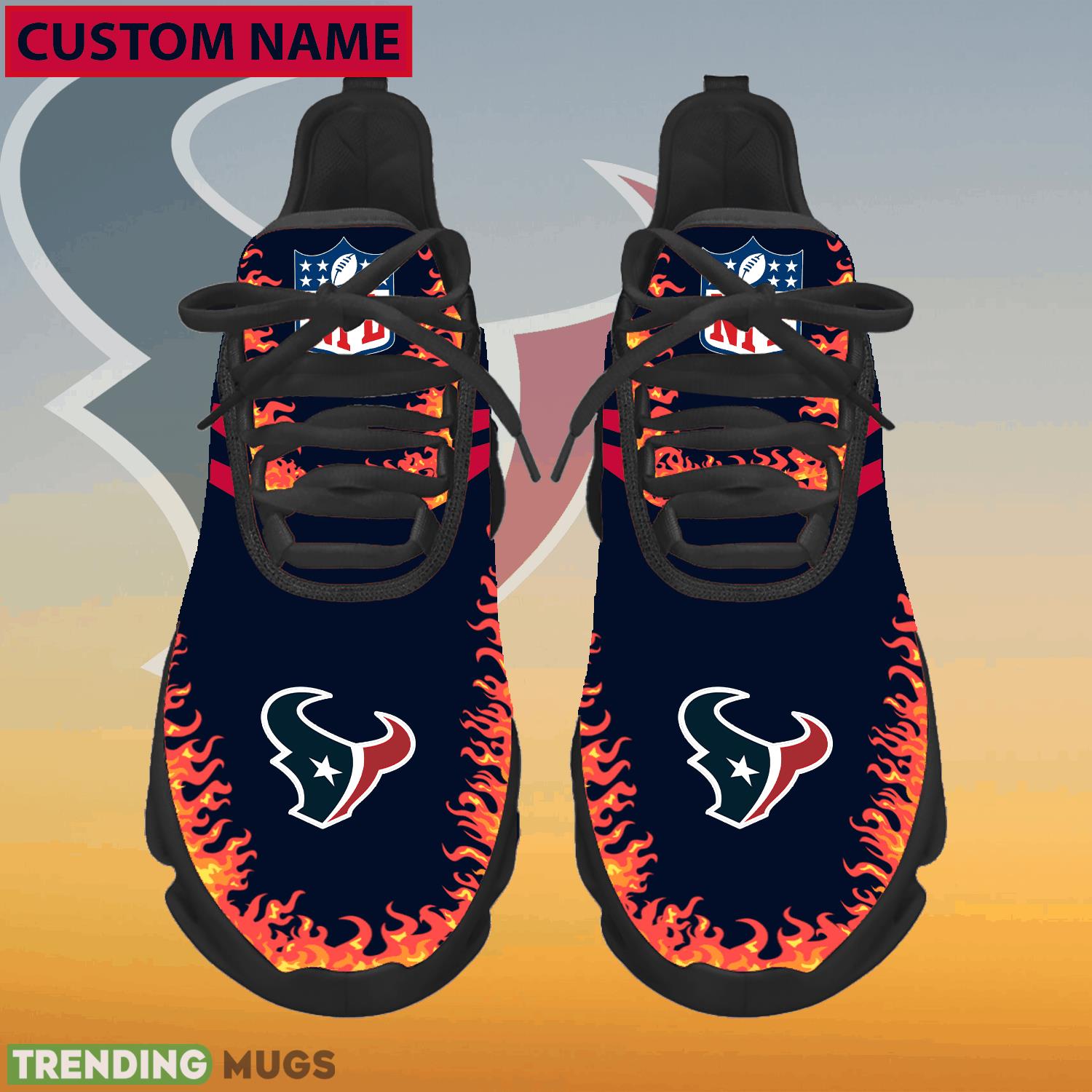 Personalized NFL Houston Texans Logo New Style Max Soul Shoes For Men And Women - NFL Houston Texans Logo Love Personalized Max Soul Shoes Photo 1 Personalized NFL Houston Texans Logo New Style Max Soul Shoes For Men And Women - NFL Houston Texans Logo Love Personalized Max Soul Shoes Photo 1