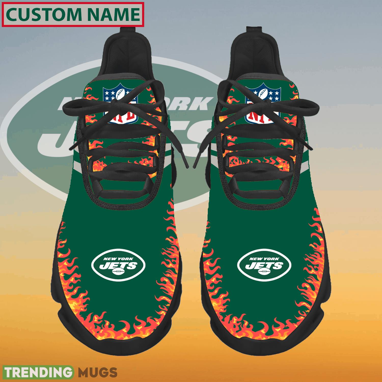 Personalized NFL New York Jets Logo New Style Max Soul Shoes For Men And Women - NFL New York Jets Logo Love Personalized Max Soul Shoes Photo 1 Personalized NFL New York Jets Logo New Style Max Soul Shoes For Men And Women - NFL New York Jets Logo Love Personalized Max Soul Shoes Photo 1