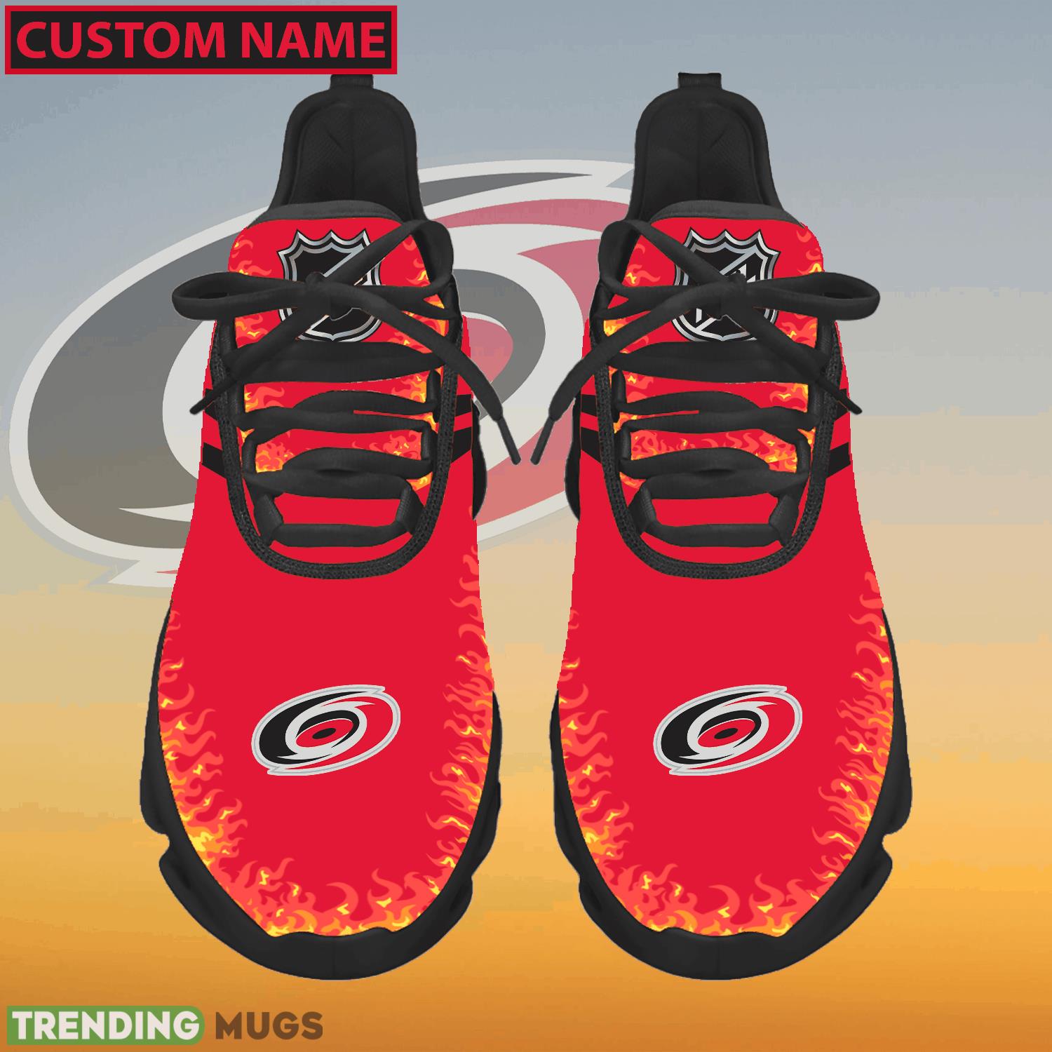 Personalized NHL Carolina Hurricanes Logo New Style Max Soul Shoes For Men And Women - NHL Carolina Hurricanes Logo Love Personalized Max Soul Shoes Photo 1 Personalized NHL Carolina Hurricanes Logo New Style Max Soul Shoes For Men And Women - NHL Carolina Hurricanes Logo Love Personalized Max Soul Shoes Photo 1
