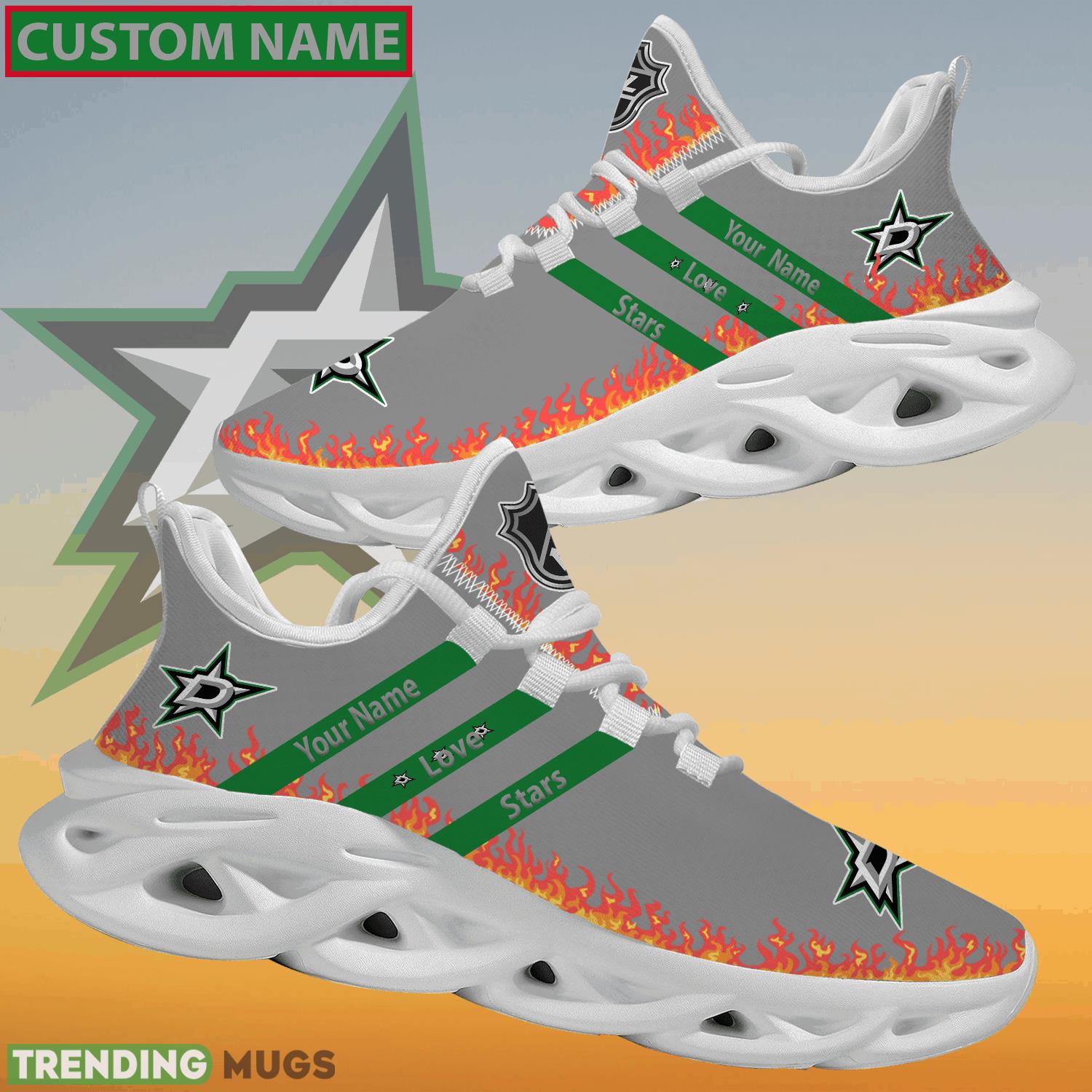 Personalized NHL Dallas Stars Logo New Style Max Soul Shoes For Lover Max Soul Personalized NHL Dallas Stars Logo New Style Max Soul Shoes For Lover Max Soul