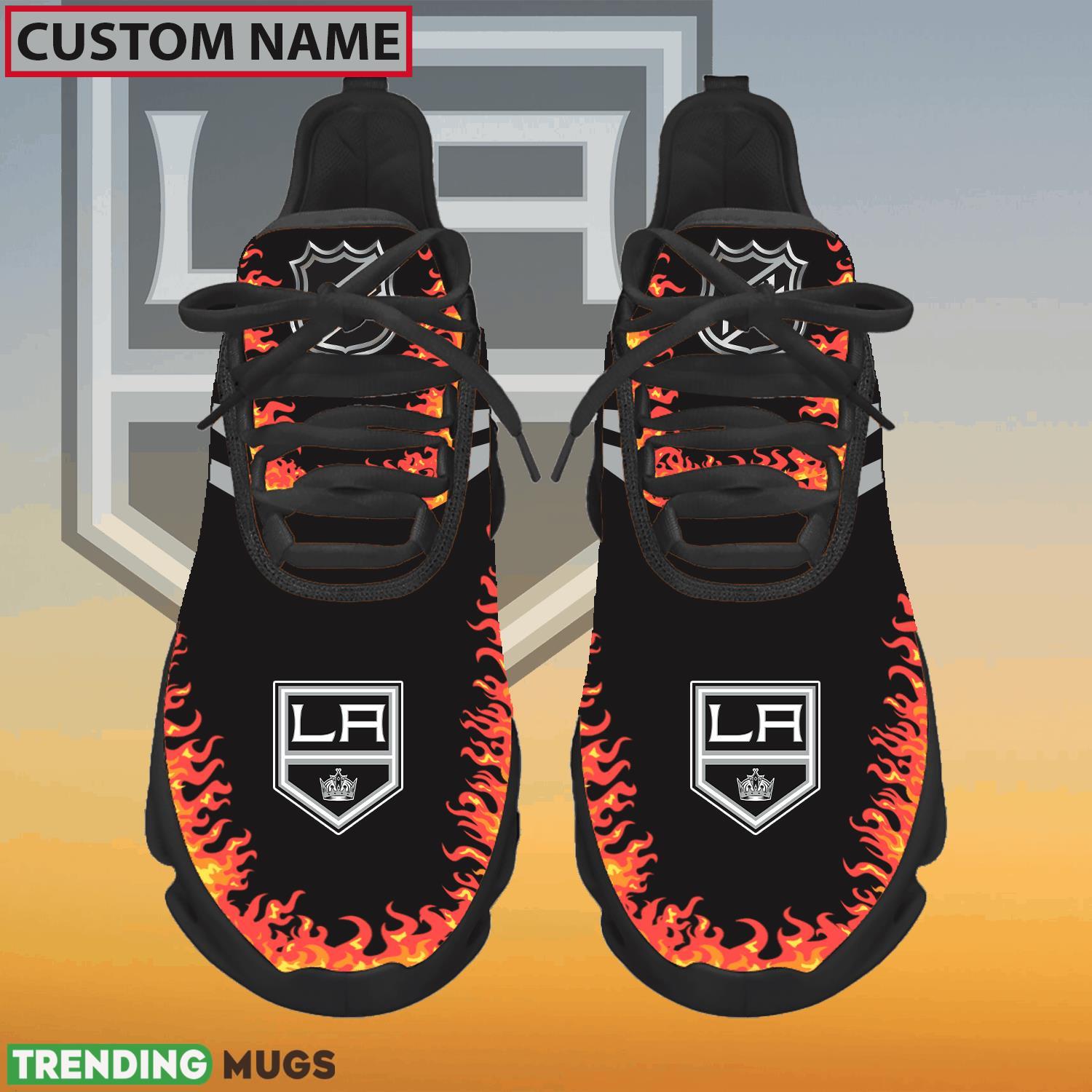 Personalized NHL Los Angeles Kings Logo New Style Max Soul Shoes For Fans - NHL Los Angeles Kings Logo Love Personalized Max Soul Shoes Photo 1 Personalized NHL Los Angeles Kings Logo New Style Max Soul Shoes For Fans - NHL Los Angeles Kings Logo Love Personalized Max Soul Shoes Photo 1