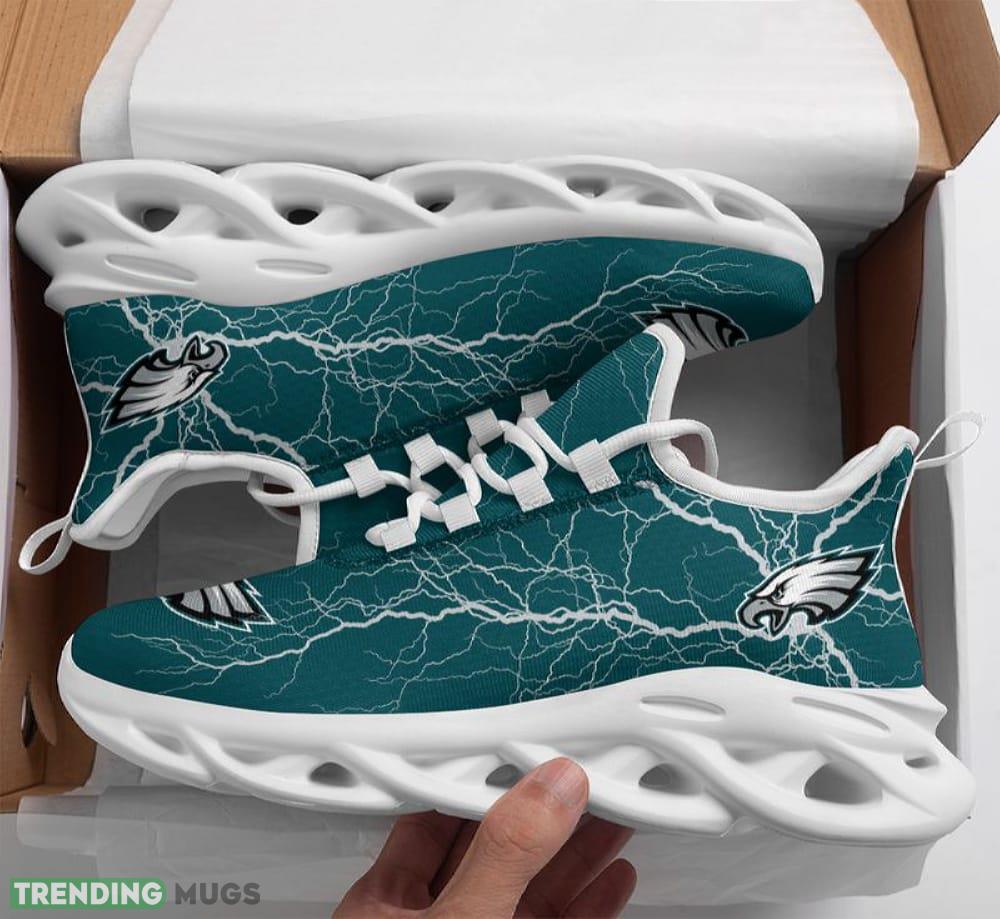 Philadelphia Eagles Lightning Pattern Max Soul Shoes Imprint Running Sneakers Fans Gift - Philadelphia Eagles Lightning Pattern Max Soul Shoes_1 Philadelphia Eagles Lightning Pattern Max Soul Shoes Imprint Running Sneakers Fans Gift - Philadelphia Eagles Lightning Pattern Max Soul Shoes_1