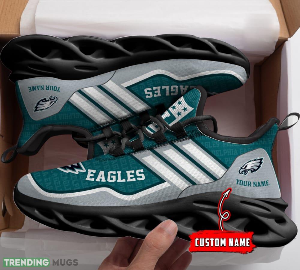 Philadelphia Eagles Max Soul Shoes Aesthetic Gift For Men And Women Chunky Sneakers Custom Name Max Soul Philadelphia Eagles Max Soul Shoes Aesthetic Gift For Men And Women Chunky Sneakers Custom Name Max Soul