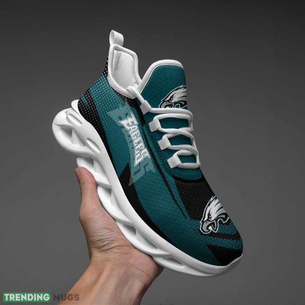 Philadelphia Eagles Max Soul Shoes Badge Chunky Sneakers Fans Gift - Philadelphia Eagles Max Soul Shoes_1 Philadelphia Eagles Max Soul Shoes Badge Chunky Sneakers Fans Gift - Philadelphia Eagles Max Soul Shoes_1