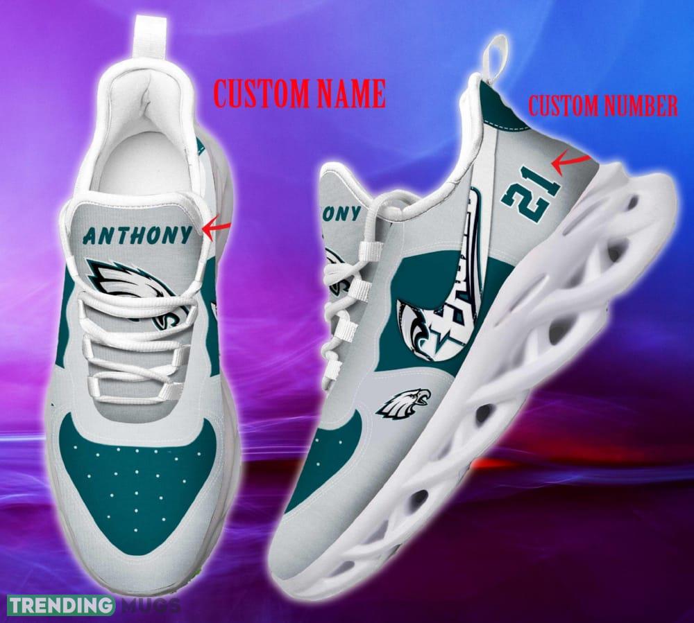 Philadelphia Eagles NFL Clunky Shoes Custom Number And Name Max Soul Sneakers - Philadelphia Eagles NFL Clunky Shoes _1 Philadelphia Eagles NFL Clunky Shoes Custom Number And Name Max Soul Sneakers - Philadelphia Eagles NFL Clunky Shoes _1