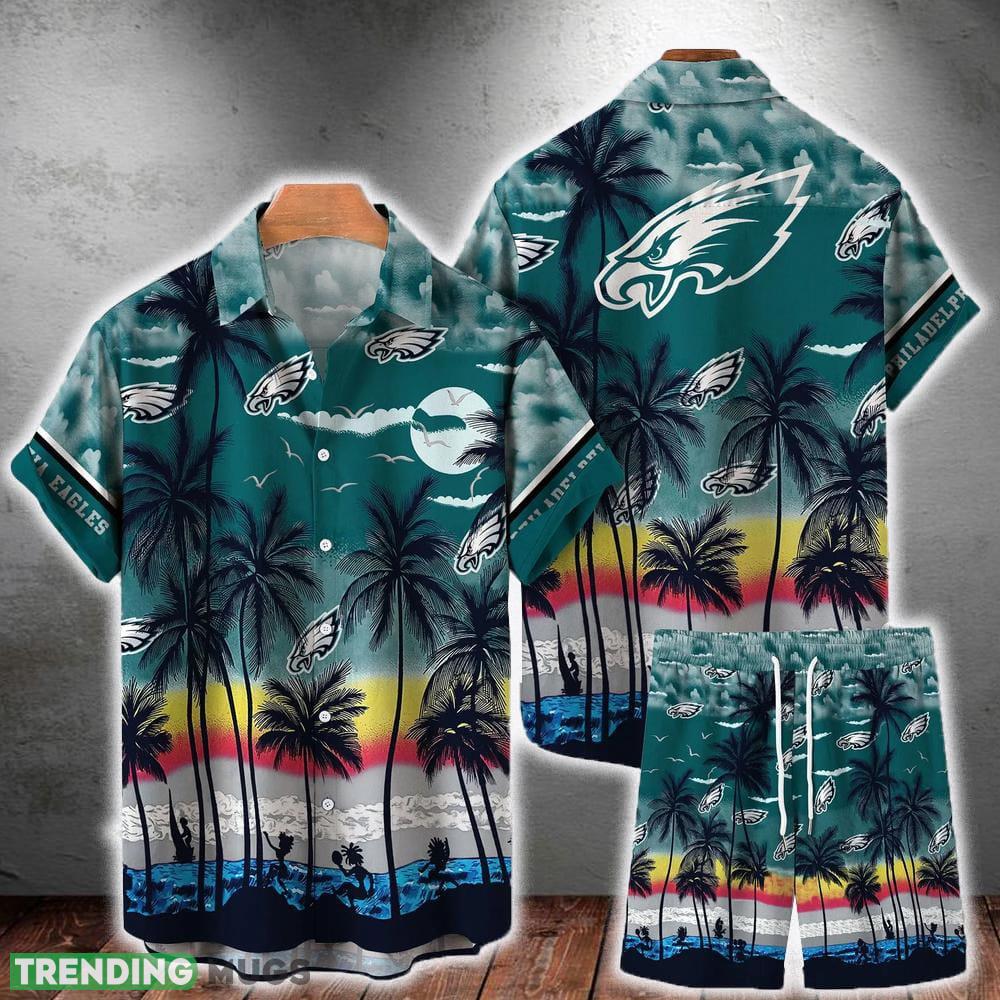 Philadelphia Eagles NFL SAS Tropical Pattern Summer Beach Team Hawaiian Shirt And Short For Men Women Gift - Philadelphia Eagles NFL SAS Tropical Pattern Summer Beach Team Hawaiian Shirt And Short For Men Women Gift Philadelphia Eagles NFL SAS Tropical Pattern Summer Beach Team Hawaiian Shirt And Short For Men Women Gift - Philadelphia Eagles NFL SAS Tropical Pattern Summer Beach Team Hawaiian Shirt And Short For Men Women Gift