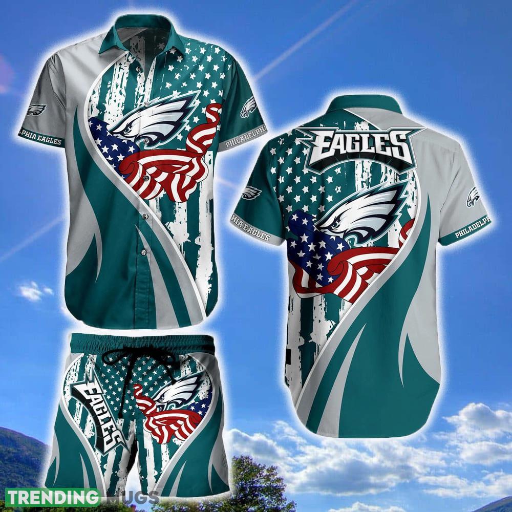 Philadelphia Eagles NFL Vintage US Flag Graphic Hawaiian Shirt And Short For Best Fans Gift New Trending Beach Holiday - Philadelphia Eagles NFL Vintage US Flag Graphic Hawaiian Shirt And Short For Best Fans Gift New Trending Beach Holiday Philadelphia Eagles NFL Vintage US Flag Graphic Hawaiian Shirt And Short For Best Fans Gift New Trending Beach Holiday - Philadelphia Eagles NFL Vintage US Flag Graphic Hawaiian Shirt And Short For Best Fans Gift New Trending Beach Holiday