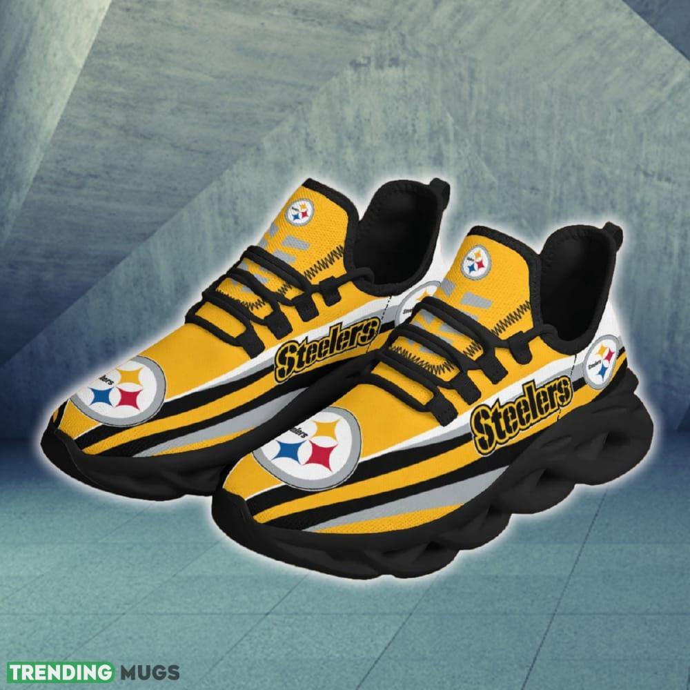 Pittsburgh Steelers Artistry Chunky Shoes New Max Soul Sneakers Men Gift Max Soul Pittsburgh Steelers Artistry Chunky Shoes New Max Soul Sneakers Men Gift Max Soul