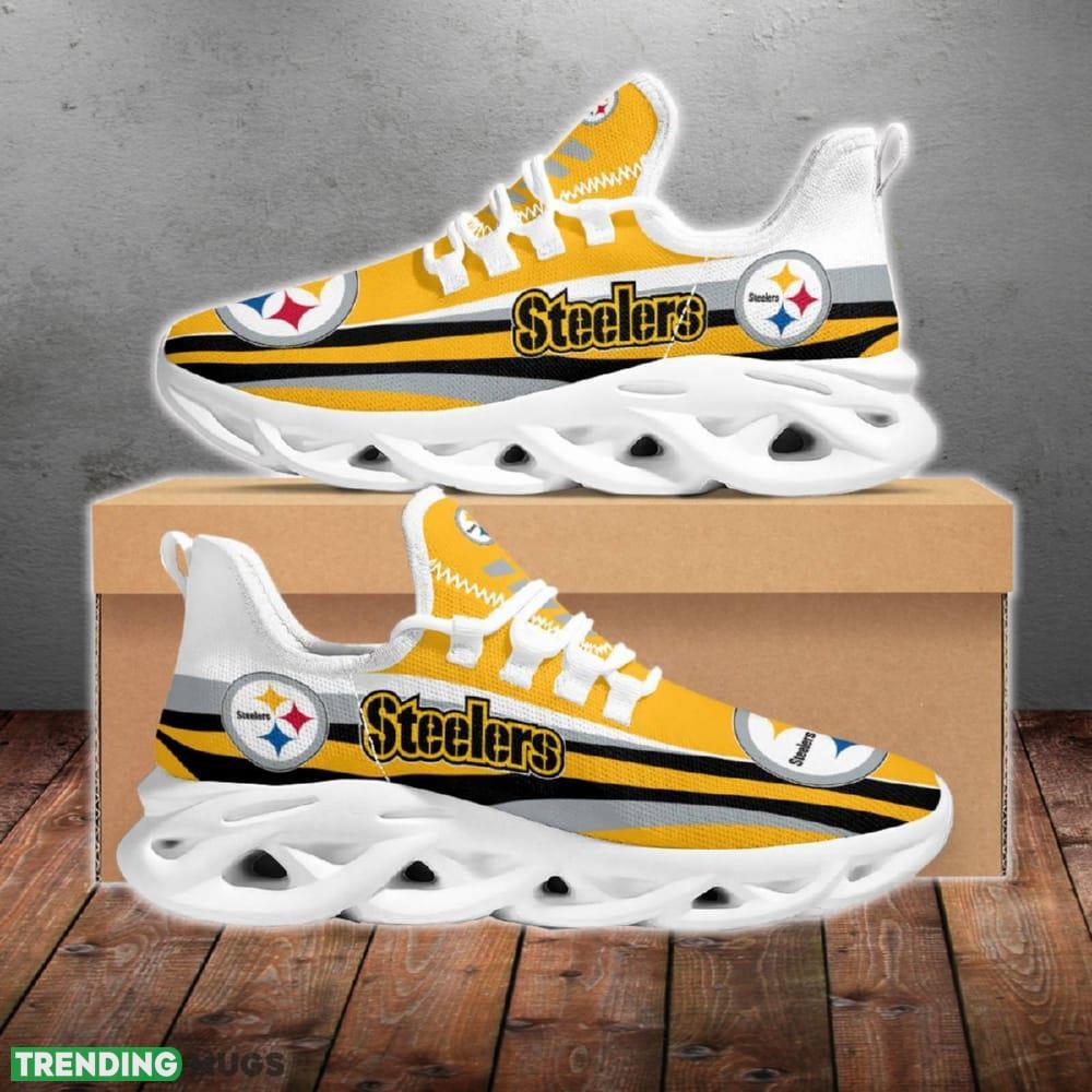 Pittsburgh Steelers Artistry Chunky Shoes New Max Soul Sneakers Men Gift Max Soul Pittsburgh Steelers Artistry Chunky Shoes New Max Soul Sneakers Men Gift Max Soul