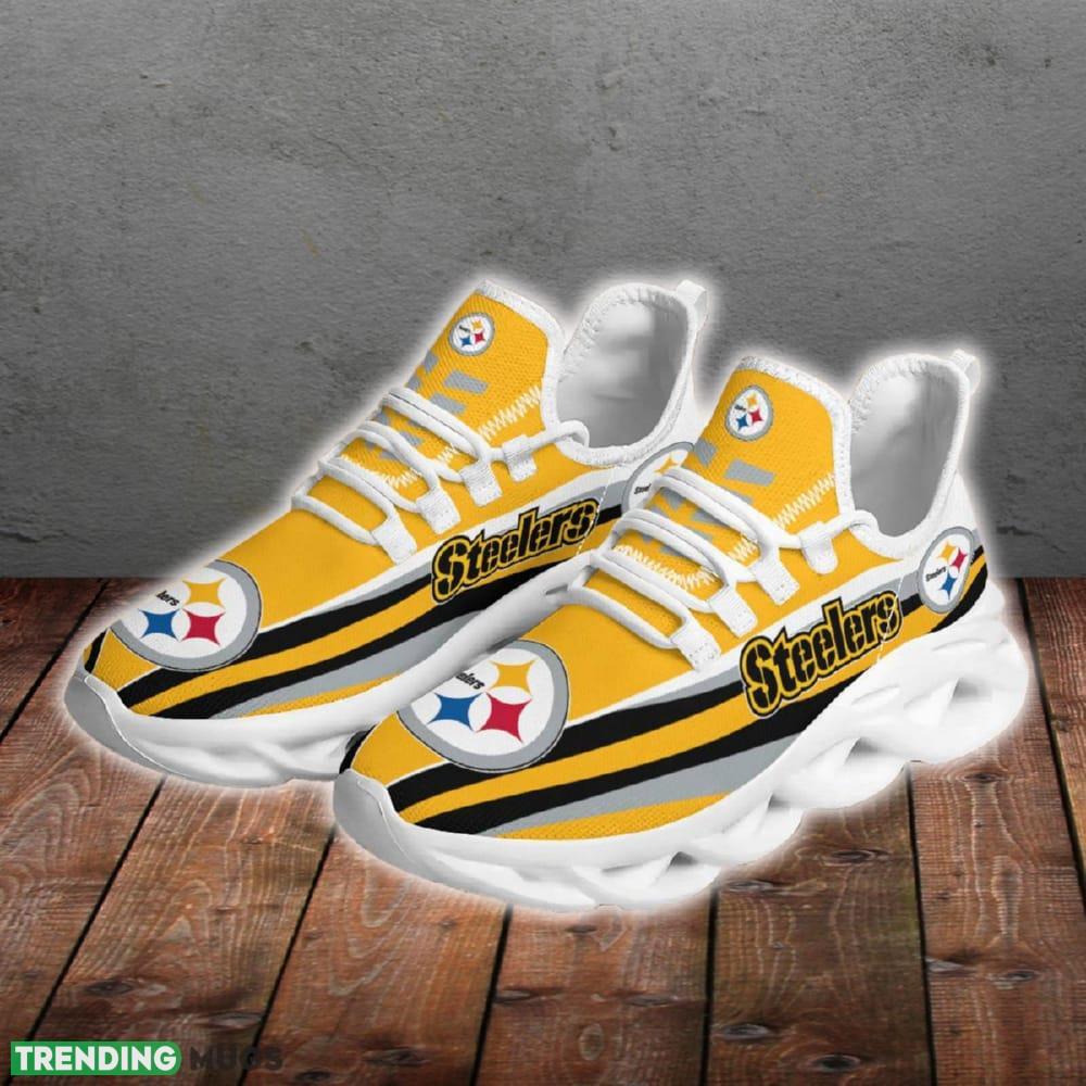 Pittsburgh Steelers Artistry Chunky Shoes New Max Soul Sneakers Men Gift Max Soul Pittsburgh Steelers Artistry Chunky Shoes New Max Soul Sneakers Men Gift Max Soul