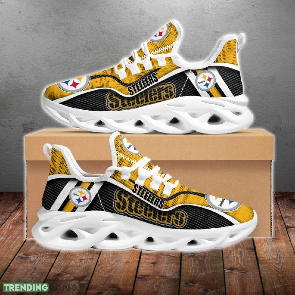 Pittsburgh Steelers Jumpstart Streetstyle Chunky Shoes New Max Soul Sneakers Men Gift Max Soul Pittsburgh Steelers Jumpstart Streetstyle Chunky Shoes New Max Soul Sneakers Men Gift Max Soul
