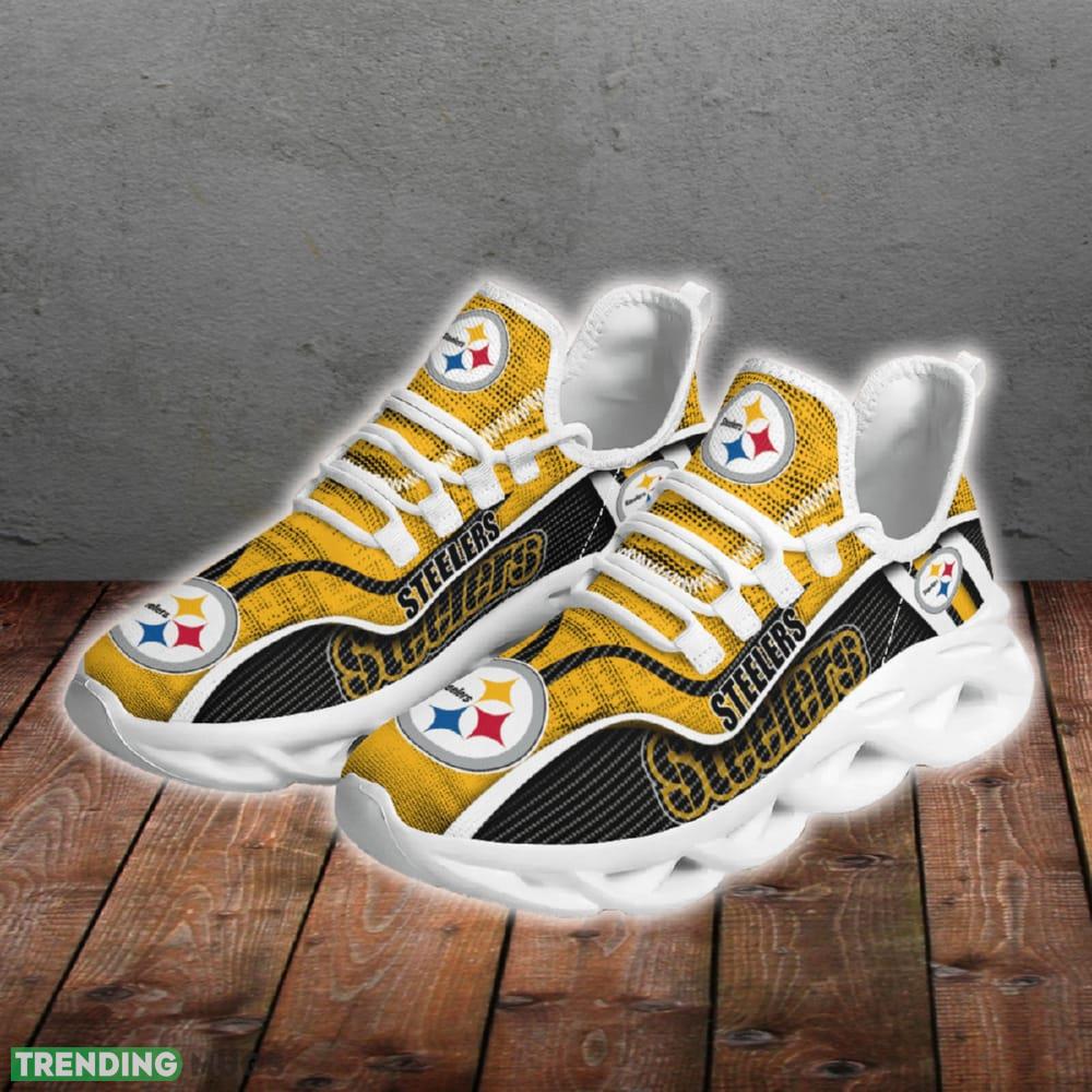 Pittsburgh Steelers Jumpstart Streetstyle Chunky Shoes New Max Soul Sneakers Men Gift Max Soul Pittsburgh Steelers Jumpstart Streetstyle Chunky Shoes New Max Soul Sneakers Men Gift Max Soul