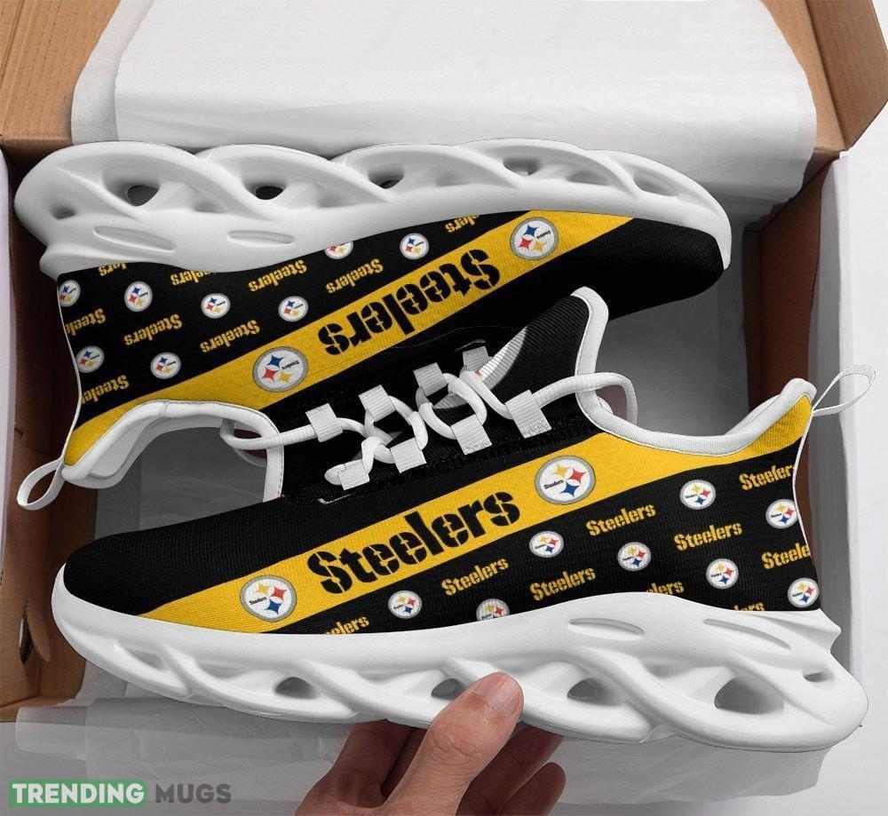 Pittsburgh Steelers Max Soul Shoes Aspire Chunky Sneakers Fans Gift - Pittsburgh Steelers Max Soul Shoes_1 Pittsburgh Steelers Max Soul Shoes Aspire Chunky Sneakers Fans Gift - Pittsburgh Steelers Max Soul Shoes_1