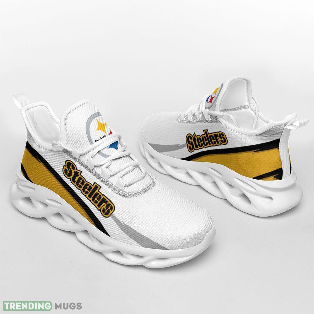 Pittsburgh Steelers Max Soul Shoes Effortless Running Sneakers Fans Gift Max Soul Pittsburgh Steelers Max Soul Shoes Effortless Running Sneakers Fans Gift Max Soul