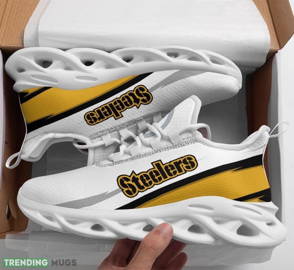 Pittsburgh Steelers Max Soul Shoes Effortless Running Sneakers Fans Gift - Pittsburgh Steelers Max Soul Shoes_1 Pittsburgh Steelers Max Soul Shoes Effortless Running Sneakers Fans Gift - Pittsburgh Steelers Max Soul Shoes_1