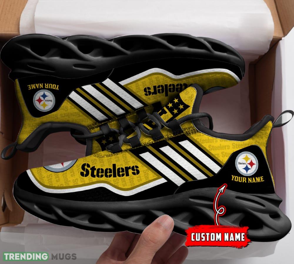 Pittsburgh Steelers Max Soul Shoes Urbanite Gift For Men And Women Chunky Sneakers Custom Name Max Soul Pittsburgh Steelers Max Soul Shoes Urbanite Gift For Men And Women Chunky Sneakers Custom Name Max Soul