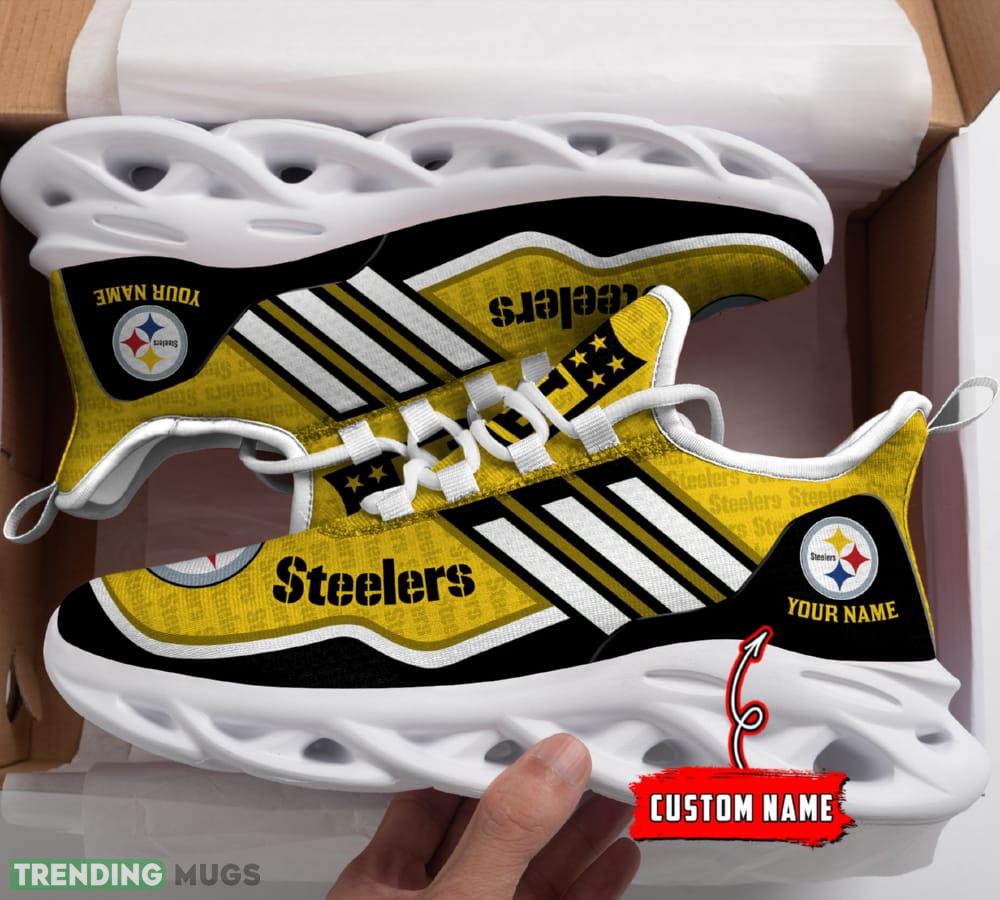 Pittsburgh Steelers Max Soul Shoes Urbanite Gift For Men And Women Chunky Sneakers Custom Name Max Soul Pittsburgh Steelers Max Soul Shoes Urbanite Gift For Men And Women Chunky Sneakers Custom Name Max Soul