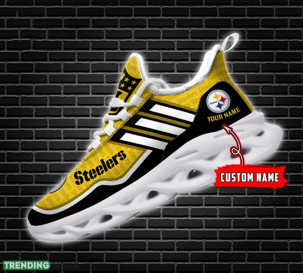 Pittsburgh Steelers Max Soul Shoes Urbanite Gift For Men And Women Chunky Sneakers Custom Name Max Soul Pittsburgh Steelers Max Soul Shoes Urbanite Gift For Men And Women Chunky Sneakers Custom Name Max Soul