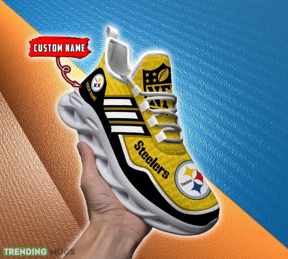 Pittsburgh Steelers Max Soul Shoes Urbanite Gift For Men And Women Chunky Sneakers Custom Name Max Soul Pittsburgh Steelers Max Soul Shoes Urbanite Gift For Men And Women Chunky Sneakers Custom Name Max Soul