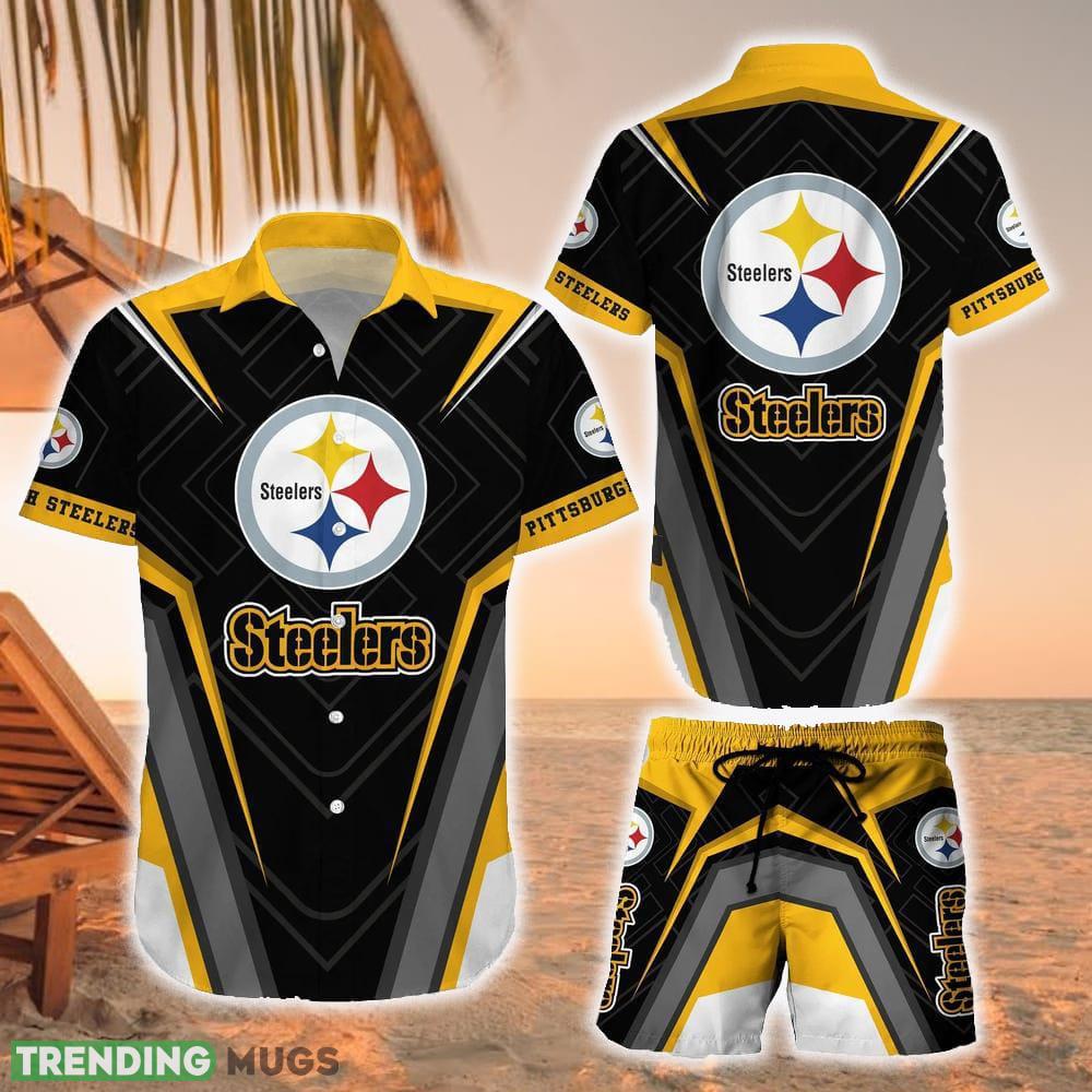 Pittsburgh Steelers NFL SAS New Trends Hawaiian Shirt And Short For Men Women Gift Summer beach - Pittsburgh Steelers NFL SAS New Trends Hawaiian Shirt And Short For Men Women Gift Summer beach