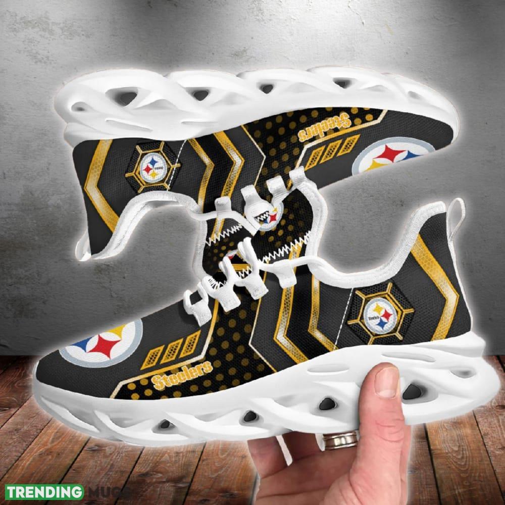 Pittsburgh Steelers Pro Standard Inspiration Chunky Shoes New Max Soul Sneakers Men Gift Max Soul Pittsburgh Steelers Pro Standard Inspiration Chunky Shoes New Max Soul Sneakers Men Gift Max Soul