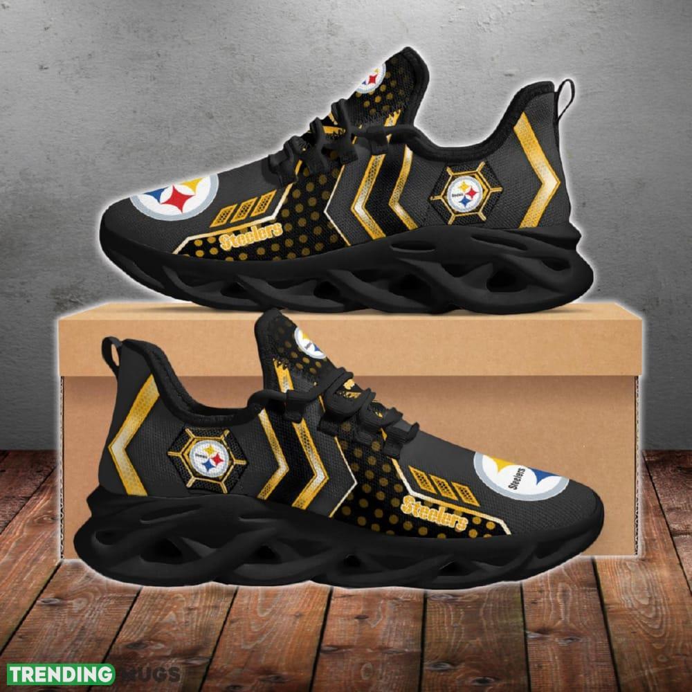 Pittsburgh Steelers Pro Standard Inspiration Chunky Shoes New Max Soul Sneakers Men Gift Max Soul Pittsburgh Steelers Pro Standard Inspiration Chunky Shoes New Max Soul Sneakers Men Gift Max Soul