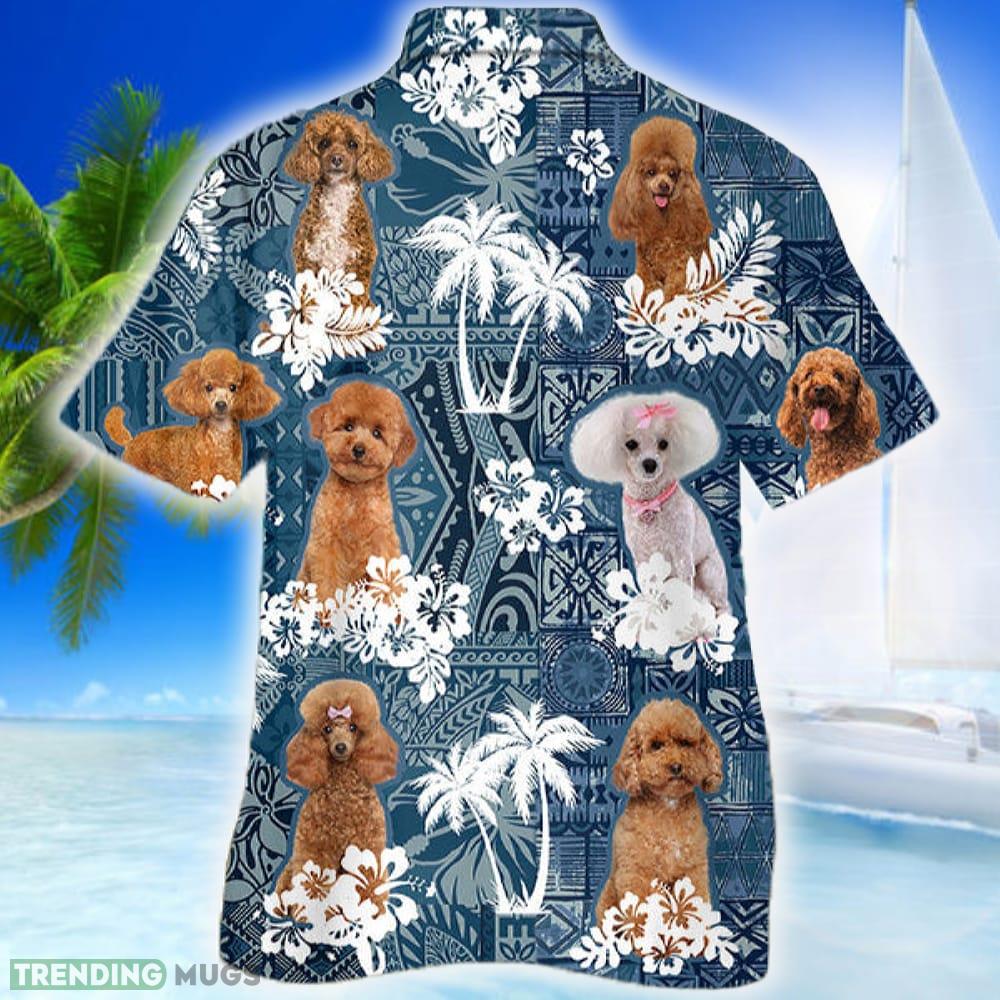 Poodle Hawaiian Shirt Dog Lover Summer Gift For Men Women Beach Hawaiian Shirt Poodle Hawaiian Shirt Dog Lover Summer Gift For Men Women Beach Hawaiian Shirt