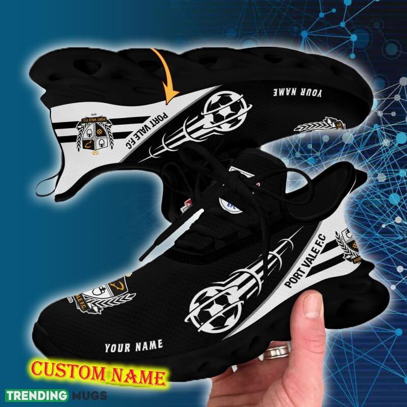 Port Vale Sports Shoes Custom Name Fans Gift Max Soul Sneakers New Ideas Max Soul Port Vale Sports Shoes Custom Name Fans Gift Max Soul Sneakers New Ideas Max Soul