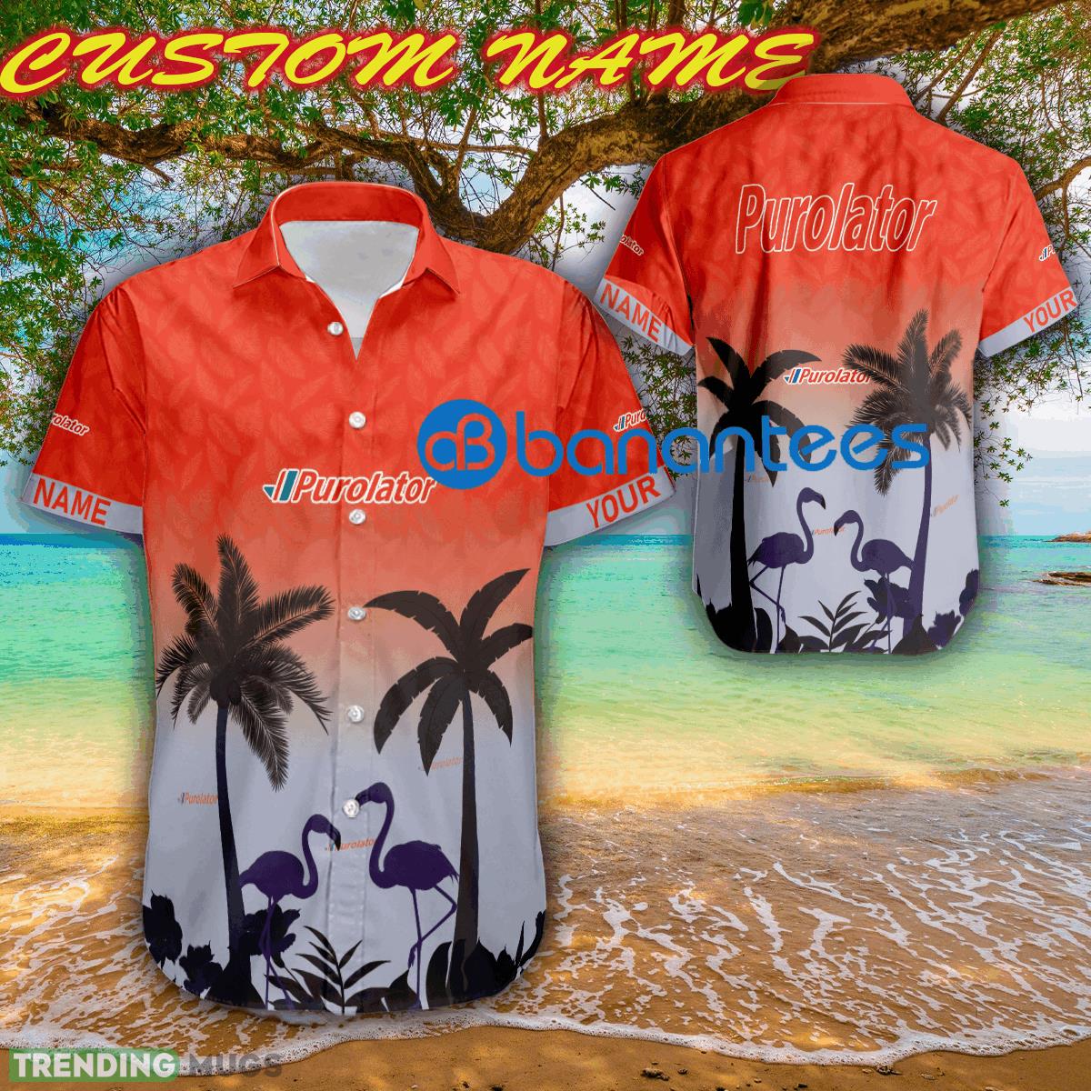 Purolator Pacific Brand Beach Hawaiian Shirt For Summer Custom Name - Purolator Pacific Brand Beach Hawaiian Shirt For Summer Custom Name Purolator Pacific Brand Beach Hawaiian Shirt For Summer Custom Name - Purolator Pacific Brand Beach Hawaiian Shirt For Summer Custom Name