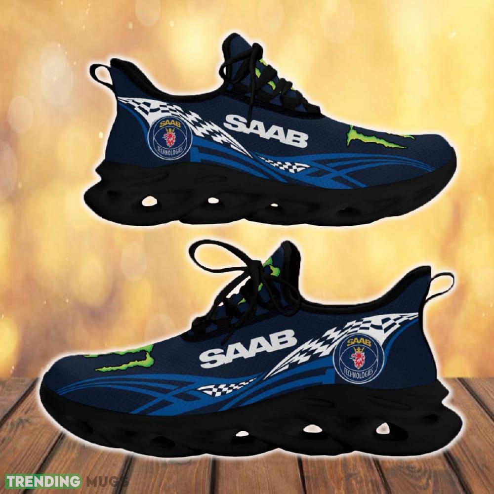 Saab Automobile Car Running Shoes Radiate For Fans Max Soul Sneakers Men And Women Gift Max Soul Saab Automobile Car Running Shoes Radiate For Fans Max Soul Sneakers Men And Women Gift Max Soul