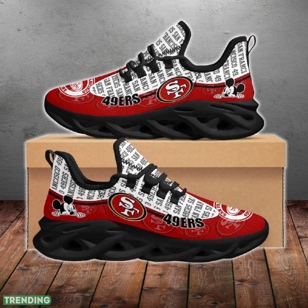San Francisco 49ers Culture Chunky Shoes New Max Soul Sneakers Men Gift Max Soul San Francisco 49ers Culture Chunky Shoes New Max Soul Sneakers Men Gift Max Soul
