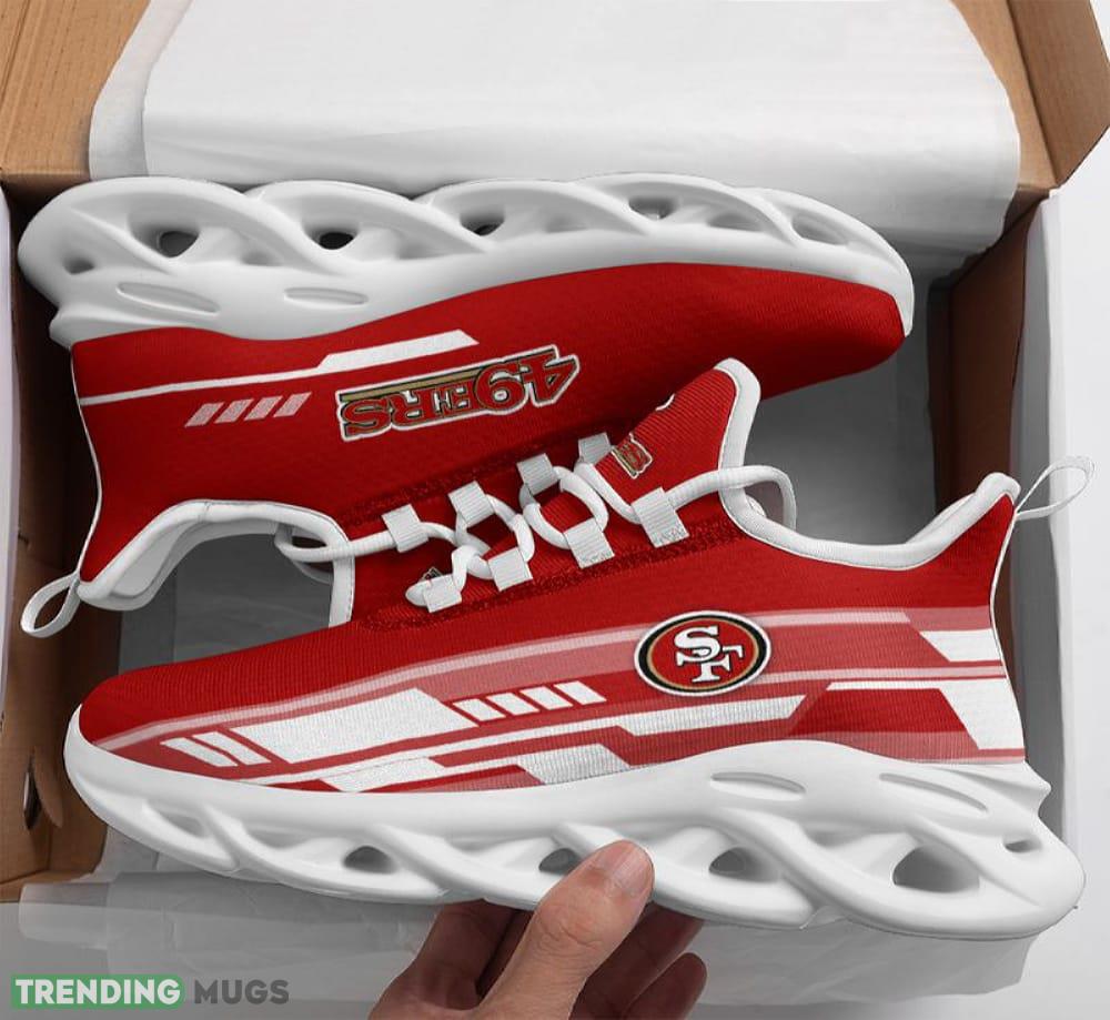 San Francisco 49ers Line Partern Max Soul Shoes Fashion-forward Running Sneakers Fans Gift - San Francisco 49ers Line Partern Max Soul Shoes_1 San Francisco 49ers Line Partern Max Soul Shoes Fashion-forward Running Sneakers Fans Gift - San Francisco 49ers Line Partern Max Soul Shoes_1