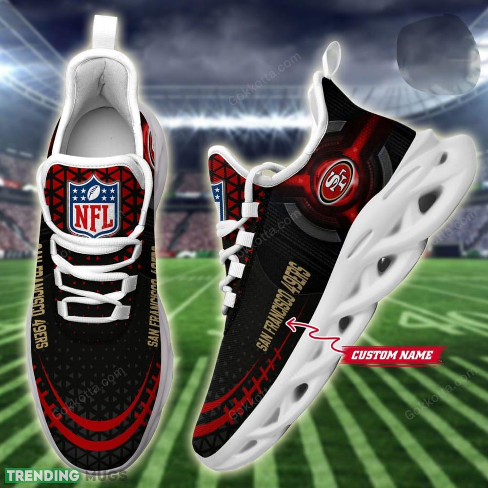 San Francisco 49ers Max Soul Shoes Versatile Gift For Men And Women Chunky Sneakers Custom Name - San Francisco 49ers Personalized Max Soul shoes_1 San Francisco 49ers Max Soul Shoes Versatile Gift For Men And Women Chunky Sneakers Custom Name - San Francisco 49ers Personalized Max Soul shoes_1