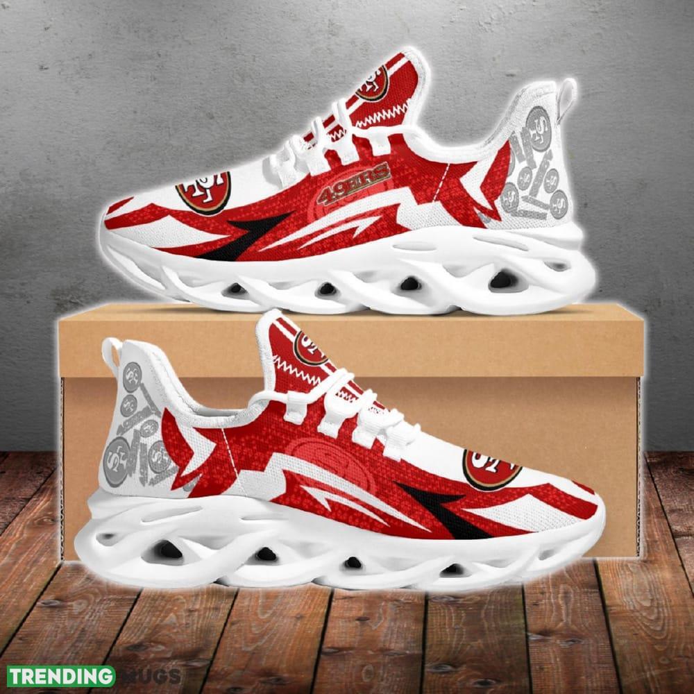 San Francisco 49ers Symbol Geometric Complement Chunky Shoes New Max Soul Sneakers Men Gift - San Francisco 49ers Symbol Geometric Pattern Max Soul Shoes_1 San Francisco 49ers Symbol Geometric Complement Chunky Shoes New Max Soul Sneakers Men Gift - San Francisco 49ers Symbol Geometric Pattern Max Soul Shoes_1