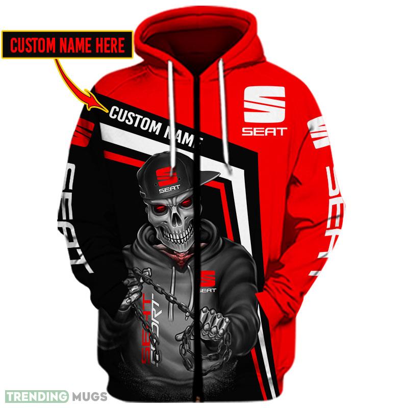 Seat Skull Unique 3D Hoodie, Zip Hoodie, T Shirt All OVer Print Lovers Car For Fans Gift Custom Name 3D Hoodies Seat Skull Unique 3D Hoodie, Zip Hoodie, T Shirt All OVer Print Lovers Car For Fans Gift Custom Name 3D Hoodies