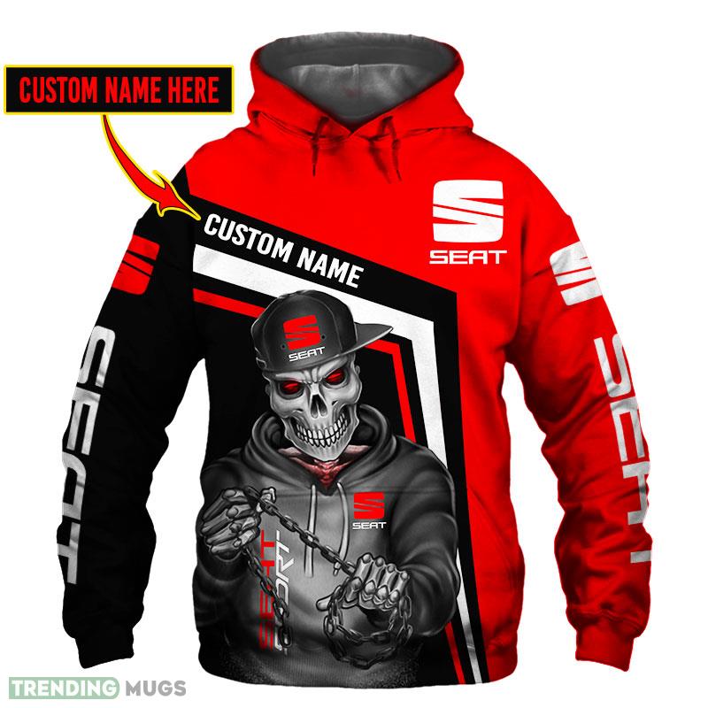 Seat Skull Unique 3D Hoodie, Zip Hoodie, T Shirt All OVer Print Lovers Car For Fans Gift Custom Name - Seat Skull Custom Name 3D Hoodie_1 Seat Skull Unique 3D Hoodie, Zip Hoodie, T Shirt All OVer Print Lovers Car For Fans Gift Custom Name - Seat Skull Custom Name 3D Hoodie_1