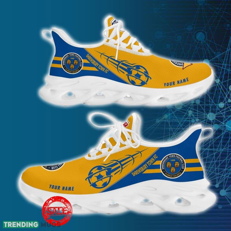 Shrewsbury Town Sports Shoes Custom Name Fans Gift Max Soul Sneakers New Ideas Max Soul Shrewsbury Town Sports Shoes Custom Name Fans Gift Max Soul Sneakers New Ideas Max Soul