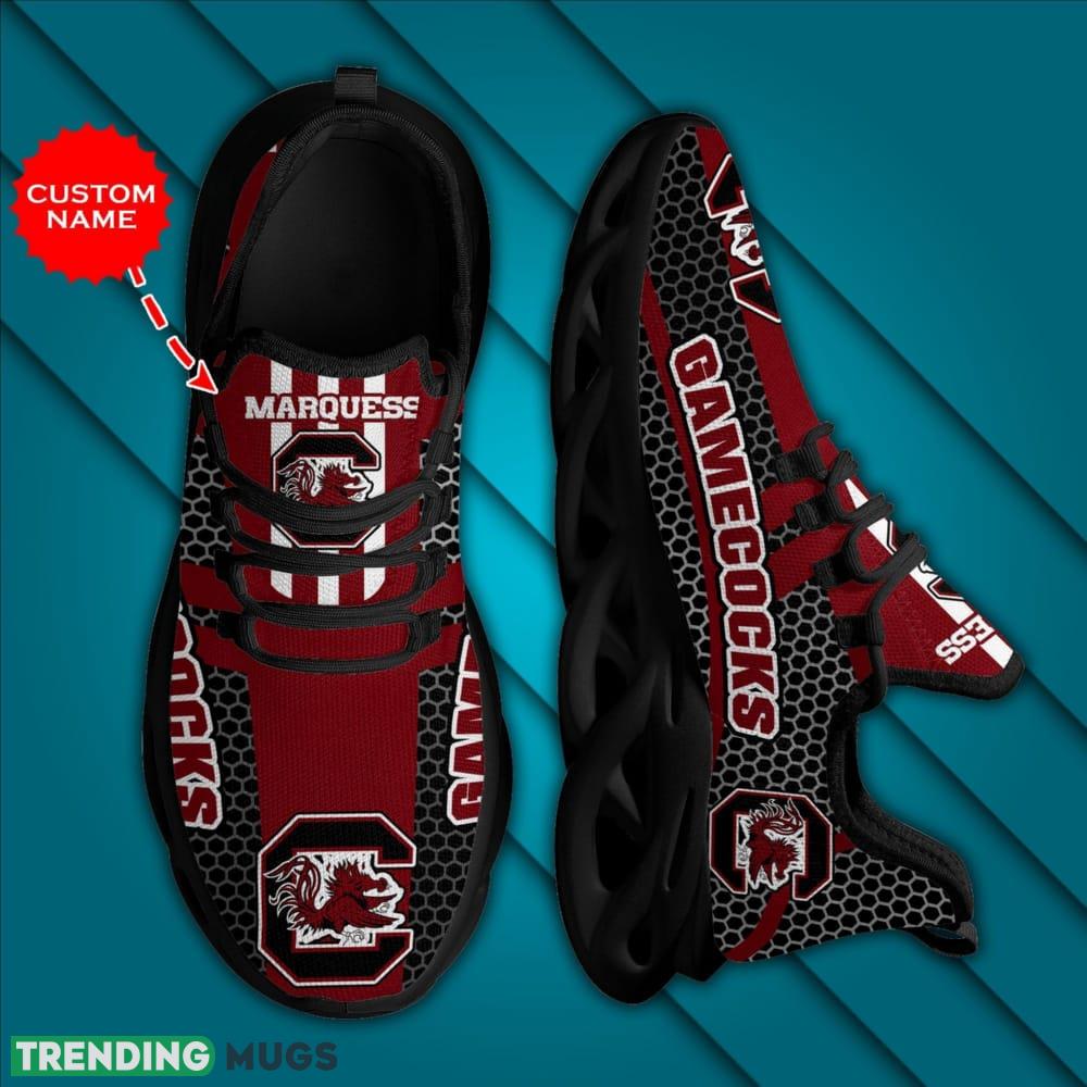 South Carolina Gamecocks Palm Custom Name Max Soul Sneakers Luxury NCAA1 Shoes For Men Women Gift Chunky For Fans Max Soul South Carolina Gamecocks Palm Custom Name Max Soul Sneakers Luxury NCAA1 Shoes For Men Women Gift Chunky For Fans Max Soul