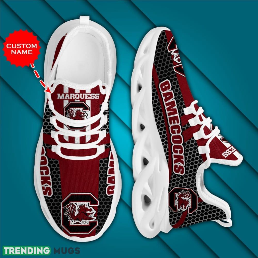 South Carolina Gamecocks Palm Custom Name Max Soul Sneakers Luxury NCAA1 Shoes For Men Women Gift Chunky For Fans Max Soul South Carolina Gamecocks Palm Custom Name Max Soul Sneakers Luxury NCAA1 Shoes For Men Women Gift Chunky For Fans Max Soul