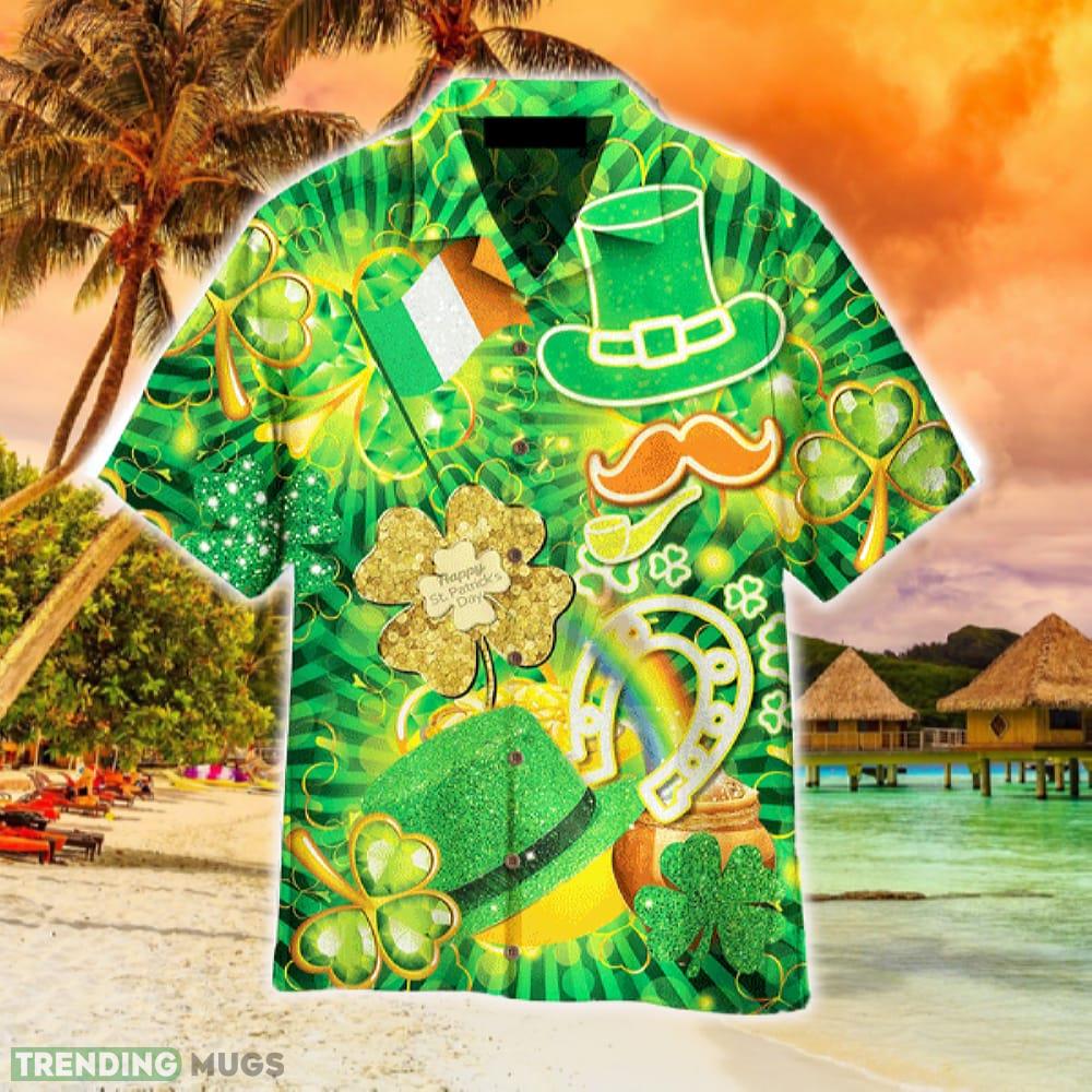St Patrick Day Green Shamrock Hawaiian Shirt Summer For Men And Women Island - St Patrick Day Green Shamrock Hawaiian Shirt Aloha For Men And Women_1 St Patrick Day Green Shamrock Hawaiian Shirt Summer For Men And Women Island - St Patrick Day Green Shamrock Hawaiian Shirt Aloha For Men And Women_1