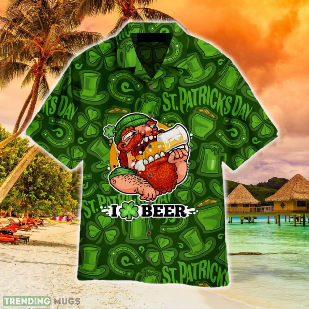 St. Patrick's Day Beer Is Here Hawaiian Shirt Summer For Men And Women Hawaiian Shirt St. Patrick's Day Beer Is Here Hawaiian Shirt Summer For Men And Women - St. Patrick's Day Beer Is Here Hawaiian Shirt Aloha For Men And Women_1
