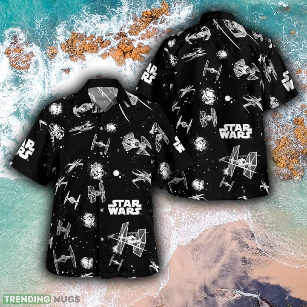 Star Wars Spaceship Ocean Brand New All Over Print Hawaiian Shirt And Short Combo Men And Women Gift - SW Spaceship Hawaiian Shirt_1 Star Wars Spaceship Ocean Brand New All Over Print Hawaiian Shirt And Short Combo Men And Women Gift - SW Spaceship Hawaiian Shirt_1