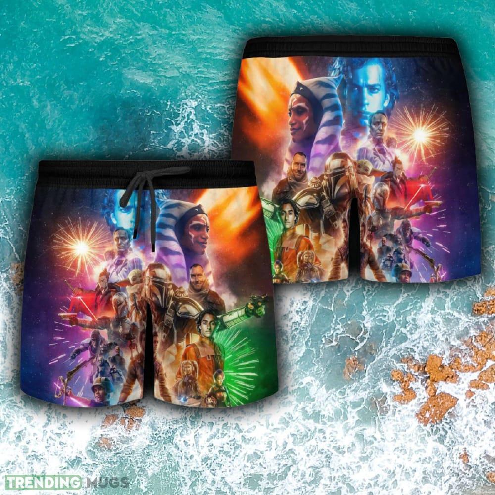 Star Wars Traditional All Over Print Hawaiian Shirt And Short Combo For Summer Hawaiian & Short Star Wars Traditional All Over Print Hawaiian Shirt And Short Combo For Summer Hawaiian & Short