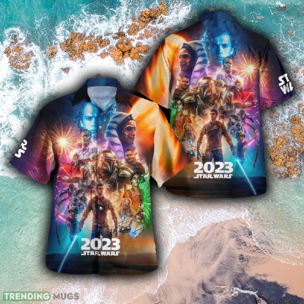 Star Wars Traditional All Over Print Hawaiian Shirt And Short Combo For Summer - SW 2023 Hawaiian Shirt_1 Star Wars Traditional All Over Print Hawaiian Shirt And Short Combo For Summer - SW 2023 Hawaiian Shirt_1