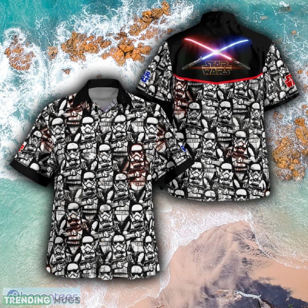 Star Wars Trooper Hibiscus 3D Hawaiian Shirt And Short Combo For Men And Women - SW Trooper Hawaiian Shirt_1 Star Wars Trooper Hibiscus 3D Hawaiian Shirt And Short Combo For Men And Women - SW Trooper Hawaiian Shirt_1