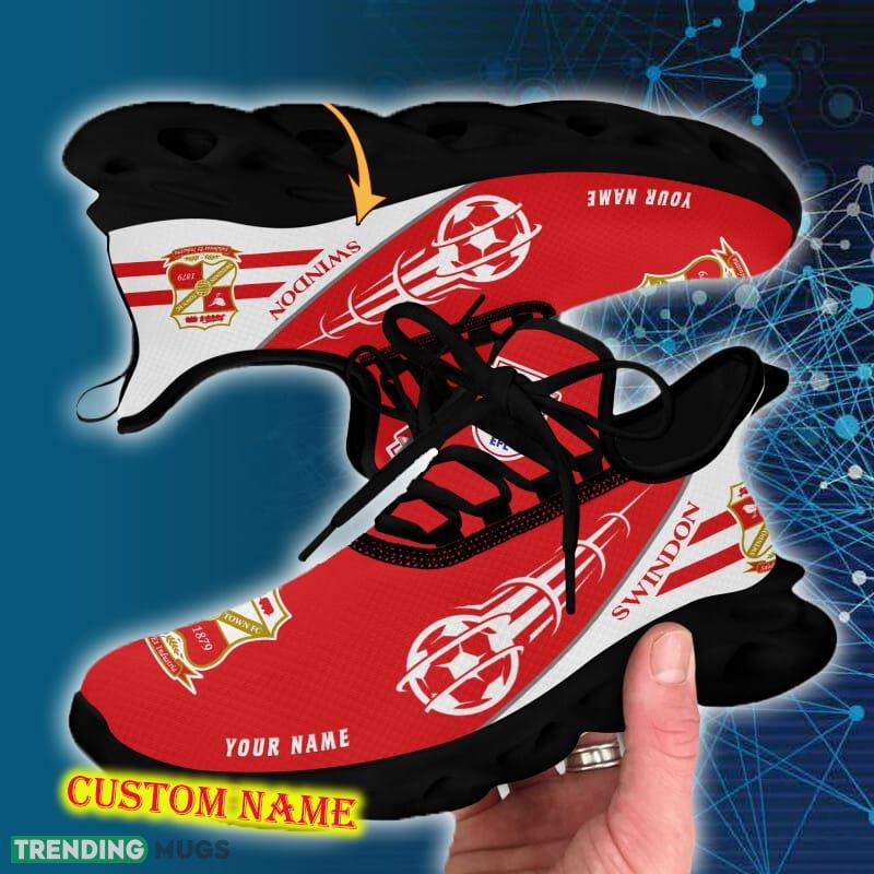Swindon Town Sports Shoes Custom Name Fans Gift Max Soul Sneakers New Ideas Max Soul Swindon Town Sports Shoes Custom Name Fans Gift Max Soul Sneakers New Ideas Max Soul